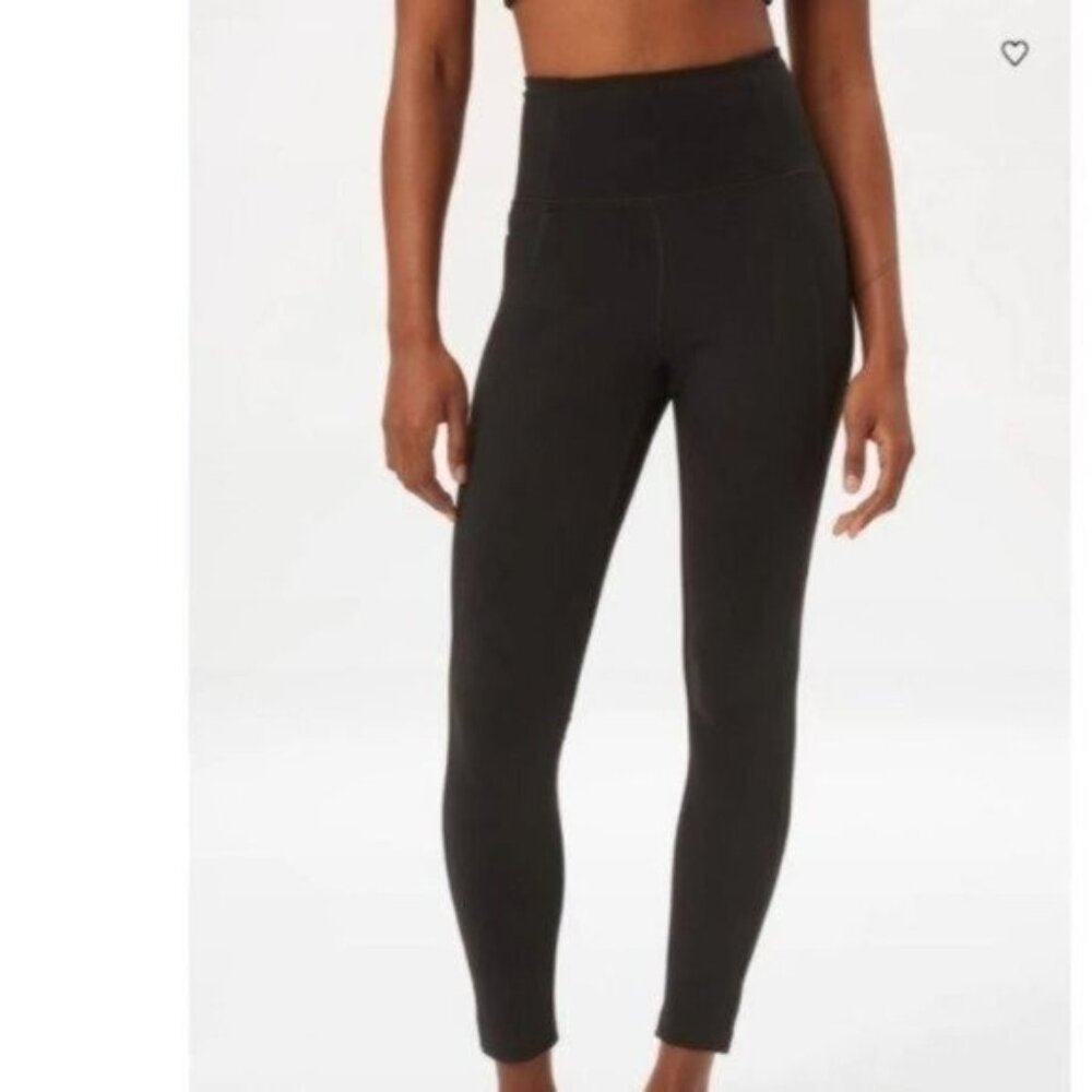 Girlfriend Collective Black Athletic Compressive High Rise Leggings Pants